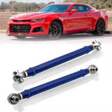 Load image into Gallery viewer, Chevrolet Camaro 2016-2021 Rear Lower Adjustable Toe Control Arms Blue
