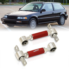 Load image into Gallery viewer, Acura Integra 1990-2001 / Honda Civic 1988-2000 / CRX 1988-1991 / Del Sol 1993-1997 Rear Control Arms Camber Kit Red
