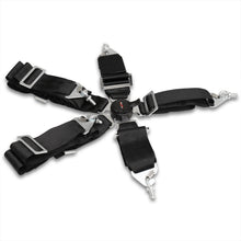 Load image into Gallery viewer, Universal 5 Point Camlock 3" Racing Seat Harness Belts Black
