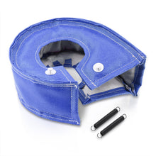 Load image into Gallery viewer, Turbo Heat Shield Blanket Blue for T4,GT30,GT32,GT35,GT37,GT40,GT42,GT47,GT55 Exhaust Housing
