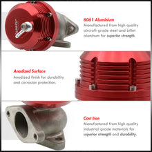 Load image into Gallery viewer, Jdm Sport Red 35mm/38mm Turbo Wastegate
