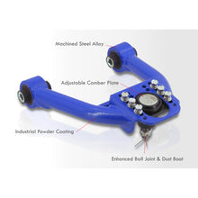 Load image into Gallery viewer, Honda Civic 1996-2000 Front Upper Tubular Control Arms Camber Kit Blue
