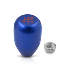 Load image into Gallery viewer, Universal 5 Speed M10x1.5 Type-R Style Shift Knob Blue with Red Lettering

