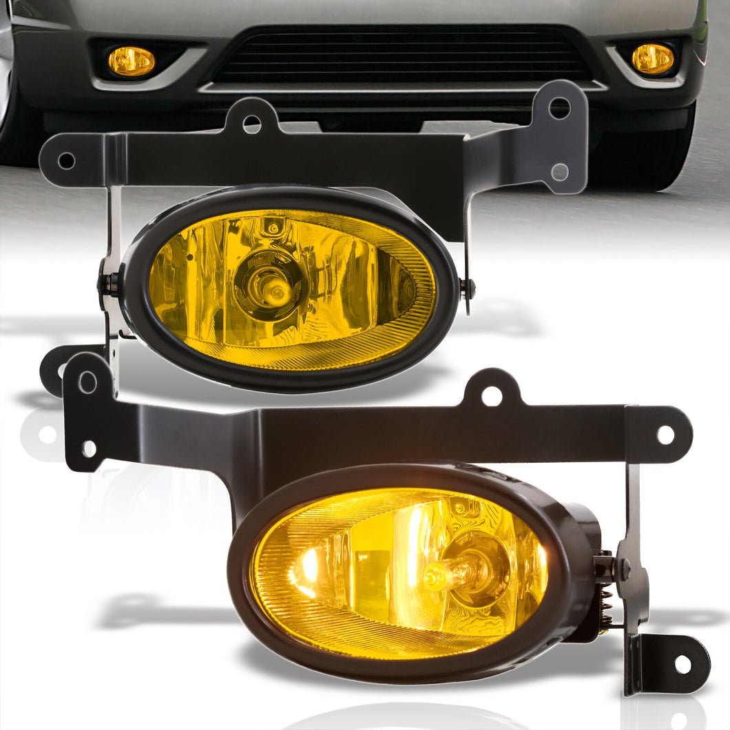 Honda Civic 2DR 2006-2008 Front Fog Lights Yellow Len (Includes Switch & Wiring Harness)