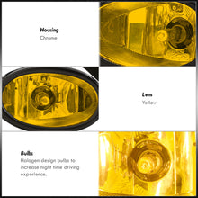 Load image into Gallery viewer, Honda Civic 2DR 2006-2008 Front Fog Lights Yellow Len (Includes Switch &amp; Wiring Harness)
