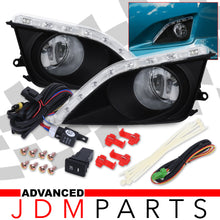 Load image into Gallery viewer, Toyota Corolla 2009-2010 Front LED DRL Fog Lights Clear Len (Includes Switch &amp; Wiring Harness)
