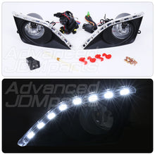 Load image into Gallery viewer, Toyota Corolla 2009-2010 Front LED DRL Fog Lights Clear Len (Includes Switch &amp; Wiring Harness)
