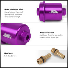 Load image into Gallery viewer, JDM Sport Universal Fuel Filter Purple

