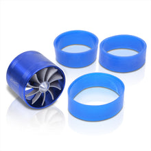 Load image into Gallery viewer, Universal 2.5" Single Fan Fuel Saver Blue
