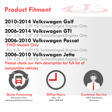 Load image into Gallery viewer, Volkswagen Golf 2010-2014 / Jetta 2006-2010 2.0L Turbocharged Bolt-On Aluminum Intercooler
