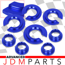 Load image into Gallery viewer, Nissan 180SX/200SX/240SX/300ZX Subframe Bushings Collars Blue
