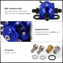 Load image into Gallery viewer, JDM Sport Universal Fuel Pressure Regulator Blue
