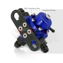Load image into Gallery viewer, JDM Sport Universal Fuel Pressure Regulator Blue
