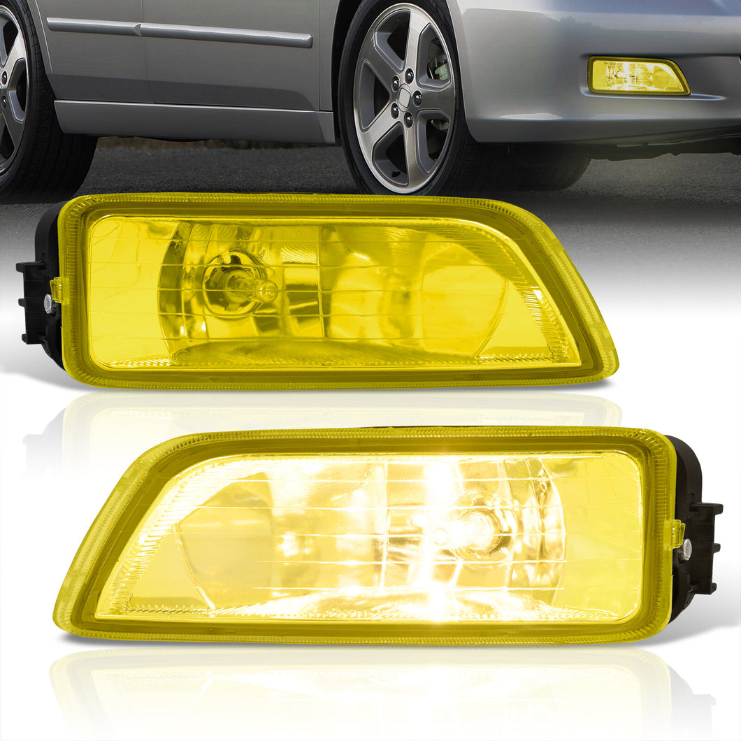 Honda Accord 4DR 2003-2005 / Acura TL 2004-2008 Front Fog Lights Yellow Len (Includes Switch & Wiring Harness)