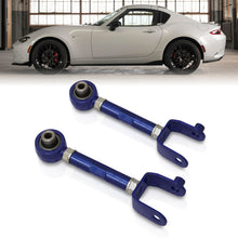 Load image into Gallery viewer, Mazda Miata MX-5 2016-2023 Rear Upper Adjustable Camber Kit Control Arms Blue
