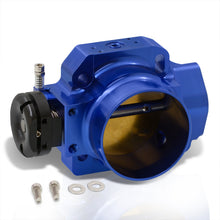 Load image into Gallery viewer, D/B/F/H-Series 70mm Throttle Body Plate Blue w/ Chrome Gate
