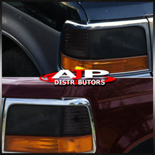 Load image into Gallery viewer, Ford F150 Bronco 92-96 Corner Light Chrome Housing Smoke Lens
