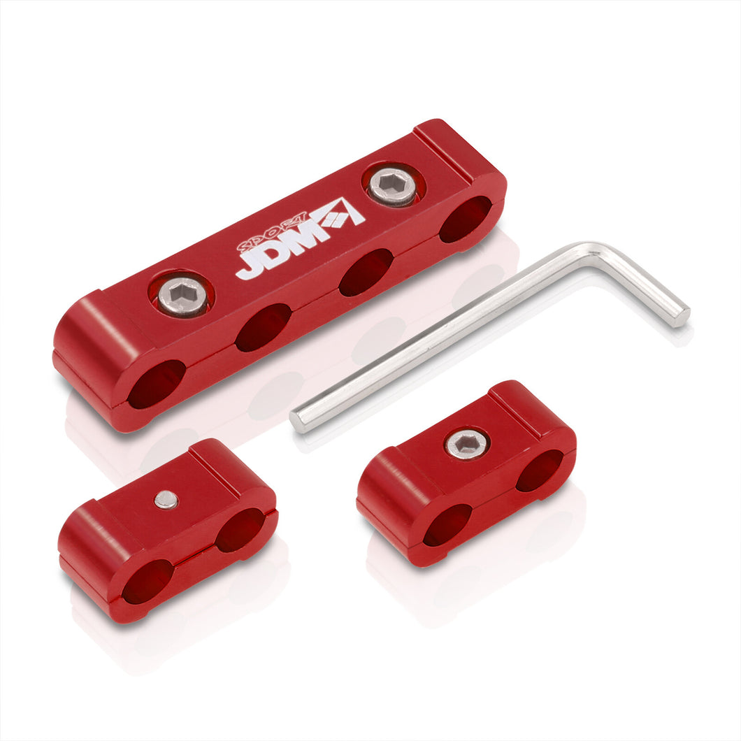 JDM Sport Unversal Spark Plug Wire Spacer Red