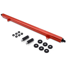 Load image into Gallery viewer, JDM Sport Nissan RB25 Fuel Rail Red with Black Fittings
