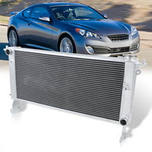 Load image into Gallery viewer, Hyundai Genesis Coupe R-Spec 2.0T 2010-2012 Manual Transmission Aluminum Radiator
