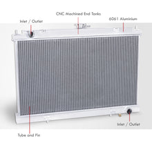 Load image into Gallery viewer, Nissan Maxima 1995-1999 / Infiniti I30 1996-1999 Manual Transmission Aluminum Radiator
