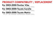 Load image into Gallery viewer, Toyota Corolla 2003-2008 / Matrix 2003-2008 / Pontiac Vibe 2003-2008 1.8L L4 Manual Transmission Aluminum Radiator
