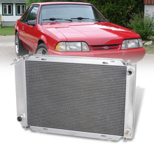 Load image into Gallery viewer, Ford Mustang Foxboy 1979-1993 Manual Transmission Aluminum Radiator
