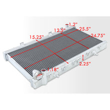 Load image into Gallery viewer, Nissan Sentra 200SX 1.6L 1991-1999 Manual Transmission Aluminum Radiator
