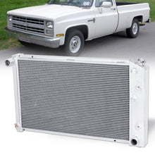 Load image into Gallery viewer, Chevrolet Small Chevy Block SBC l6 / V8 Automatic &amp; Manual Transmission 3-Row Aluminum Radiator
