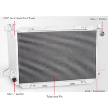 Load image into Gallery viewer, Ford F150 1985-1996 / F250 1985-1996 / Bronco 1985-1996 Manual Transmission Aluminum Radiator
