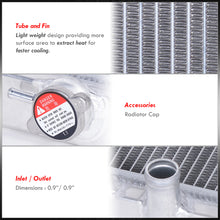 Load image into Gallery viewer, Honda Accord 1990-1993 / Prelude 1992-1996 Manual Transmission Aluminum Radiator
