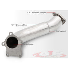 Load image into Gallery viewer, Nissan 240SX S13 S14 S15 1989-2002 SR20DET T3/T4 Top Mount Turbo Downpipe

