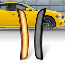 Load image into Gallery viewer, Dodge Charger 2015-2023 Front Amber LED Side Marker Clear Len
