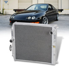 Load image into Gallery viewer, Honda Civic 1992-2000 / Del Sol 1993-1997 / Acura Integra 1994-2001 3-Row Manual Transmission Aluminum Radiator
