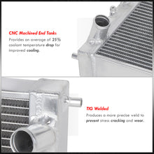 Load image into Gallery viewer, Honda Civic 1992-2000 / Del Sol 1993-1997 / Acura Integra 1994-2001 3-Row Manual Transmission Aluminum Radiator
