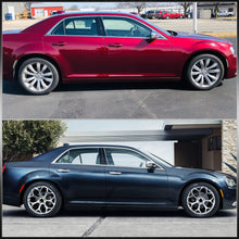Load image into Gallery viewer, Chrysler 300 2015-2022 4 Piece Front Amber &amp; Rear Red LED Side Marker Lights Clear Len
