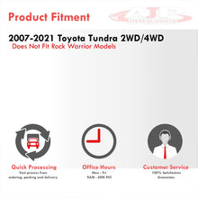 Load image into Gallery viewer, Toyota Tundra 2007-2021 2&quot; Front 2&quot; Rear Leveling Lift Kit Silver
