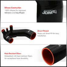 Load image into Gallery viewer, Audi A4 1.8T 1994-2005 / Volkswagen Passat B5 1996-2005 Turbo Intake Silicone Hose Black
