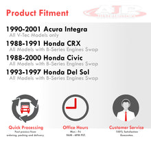 Load image into Gallery viewer, Acura Integra 1990-2001 / Honda Civic 1988-2000 / CRX 1988-1991 / Del Sol 1993-1997 B-Series B16 B18 B20 T3/T4 Ram Horn Ceramic Turbo Manifold (38mm Wastegate Flange)
