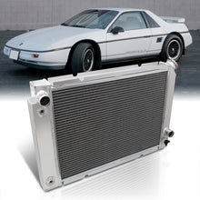 Load image into Gallery viewer, Pontiac Fiero 1984-1988 2.5L 2.8L Automatic &amp; Manual Transmission Aluminum Radiator
