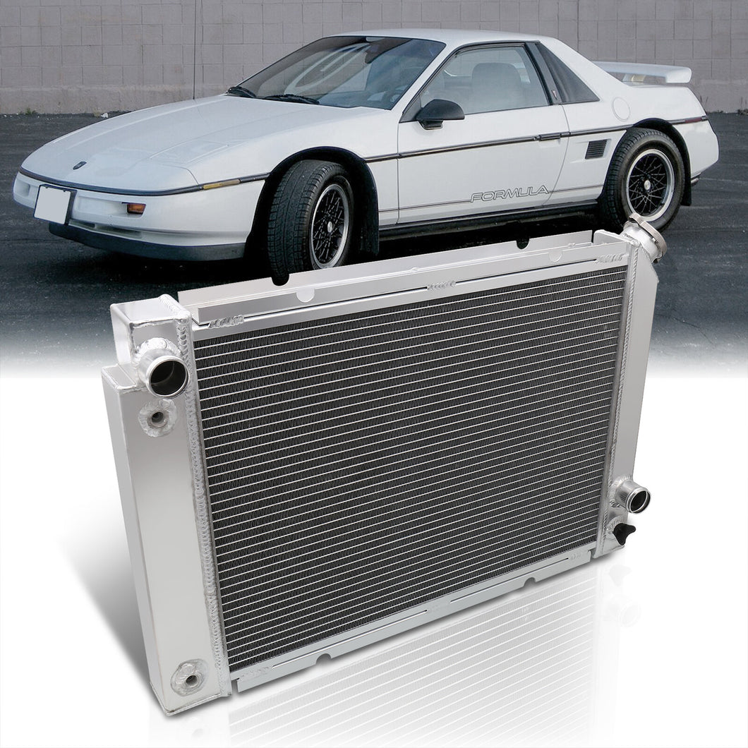 Pontiac Fiero 1984-1988 2.5L 2.8L Automatic & Manual Transmission Aluminum Radiator