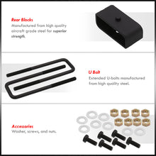 Load image into Gallery viewer, Toyota Tacoma 1995-2004 (6 Lug) 2&quot; Front 2&quot; Rear Leveling Lift Kit Black
