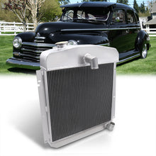 Load image into Gallery viewer, Plymouth P15 Deluxe 1947-1949 Automatic &amp; Manual Transmission Aluminum Radiator
