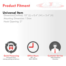 Load image into Gallery viewer, Universal 10mm Rear Tow Hook Kit White (Pass-JDM Style)
