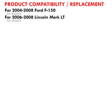 Load image into Gallery viewer, Ford F150 2004-2008 / Lincoln Mark LT 2006-2008 Factory Style Headlights Black Housing Clear Len Clear Reflector
