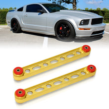Load image into Gallery viewer, Ford Mustang GT 2005-2014 Rear Lower Control Arms Kit 24K Gold
