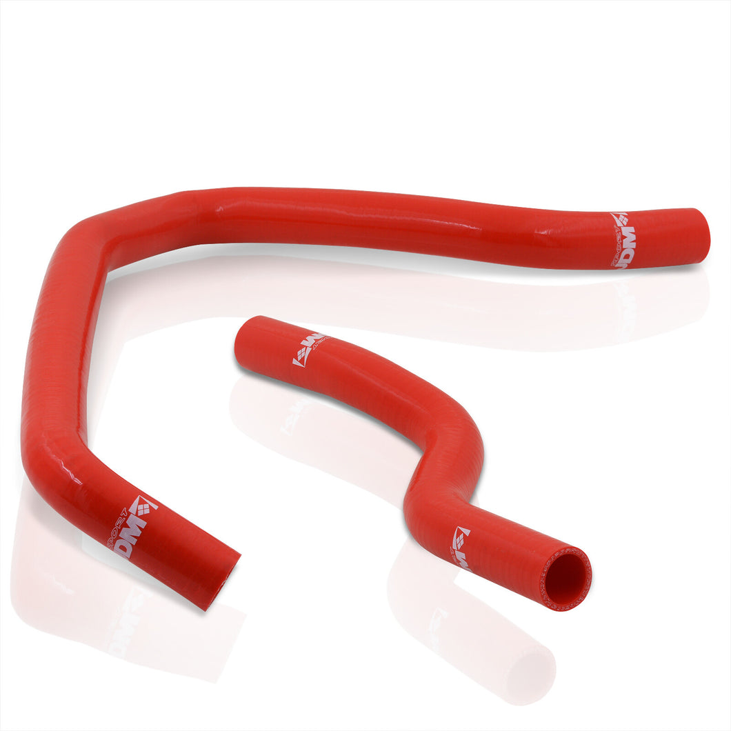 Honda Accord SOHC 1994-1997 Silicone Radiator Hoses Red