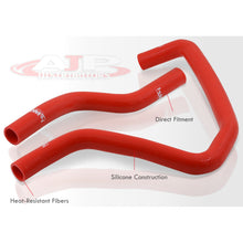 Load image into Gallery viewer, Honda Accord SOHC 1994-1997 Silicone Radiator Hoses Red
