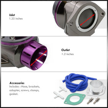 Load image into Gallery viewer, Universal Type FV Style Blow Off Valve and Purple Lip
