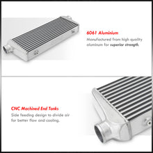 Load image into Gallery viewer, Universal Aluminum Intercooler (Tube &amp; Fin | Overall: 27.5&quot; x 8.5&quot; x 2.5&quot; | Core: 20.75&quot; x 8.5&quot; x 2.5&quot; | Inlet/Outlet: 2.5&quot;)
